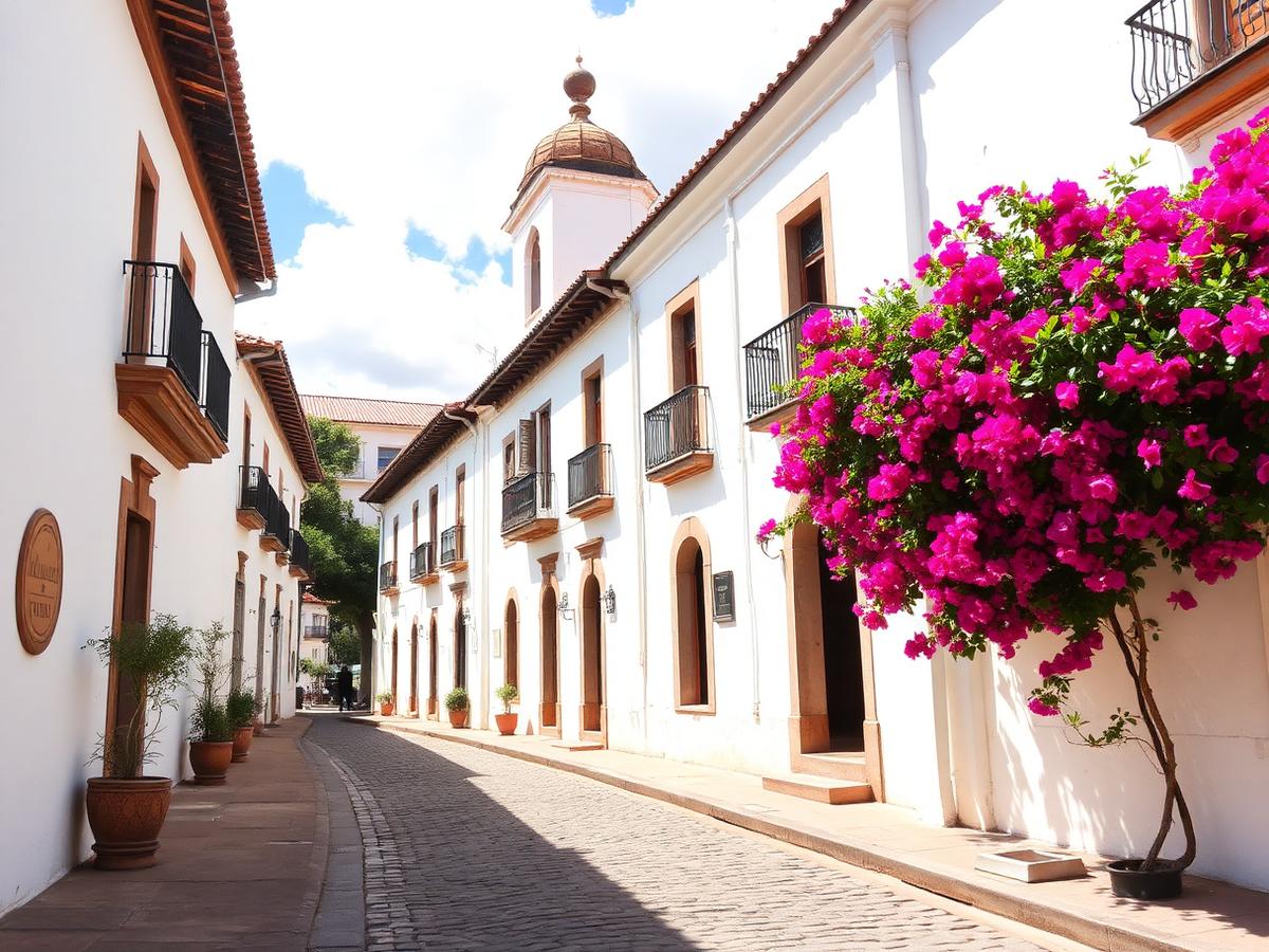 Recorrido colonial y puente de Occidente